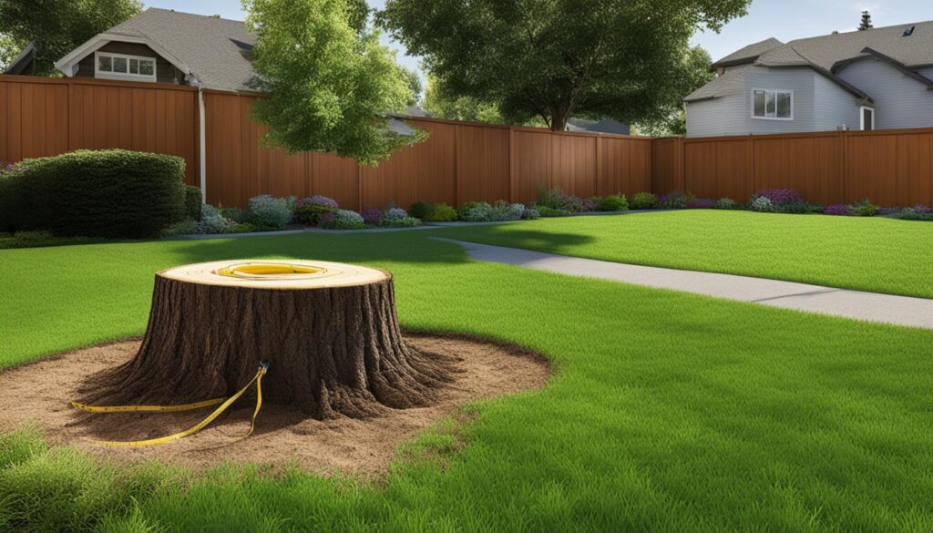 average cost of stump removal