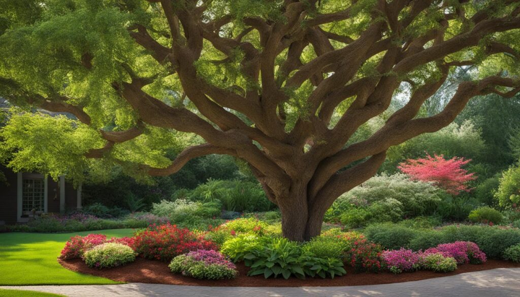 best mulch for large trees