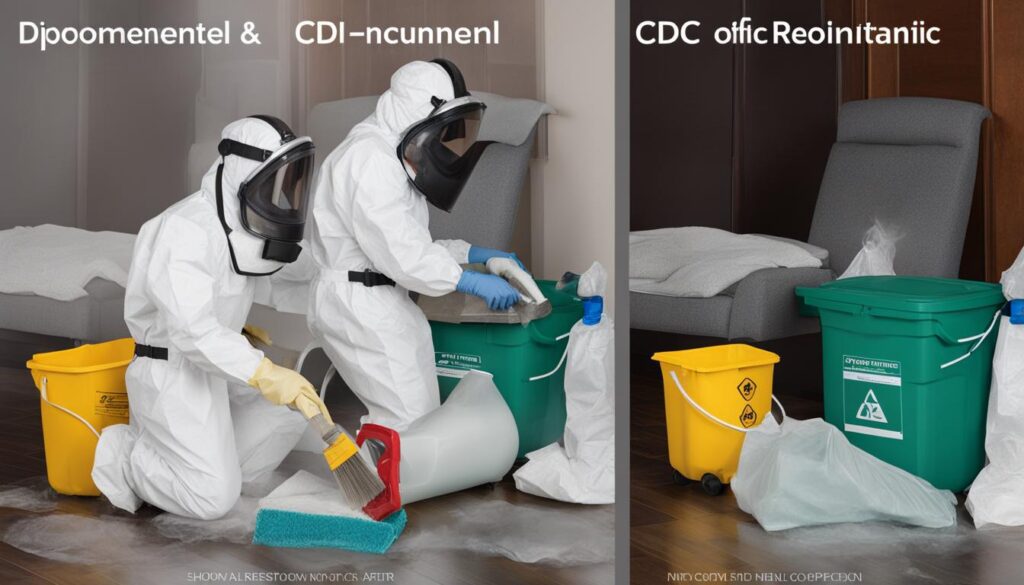 cdc mold removal