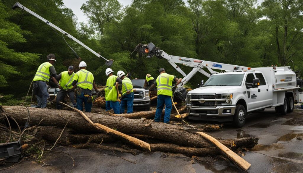 storm damage cleanup company